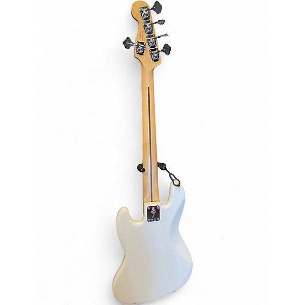 Used 2022 Fender Player Jazz Bass V Polar White Electric Bass Guitar