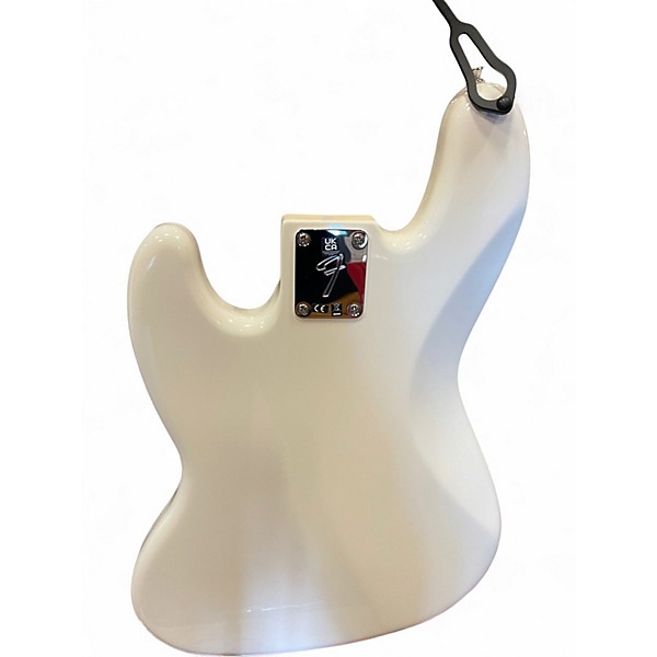 Used 2022 Fender Player Jazz Bass V Polar White Electric Bass Guitar