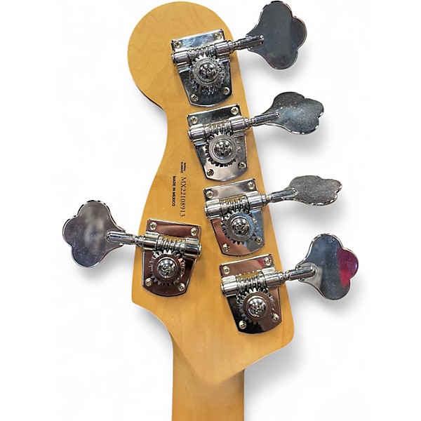 Used 2022 Fender Player Jazz Bass V Polar White Electric Bass Guitar