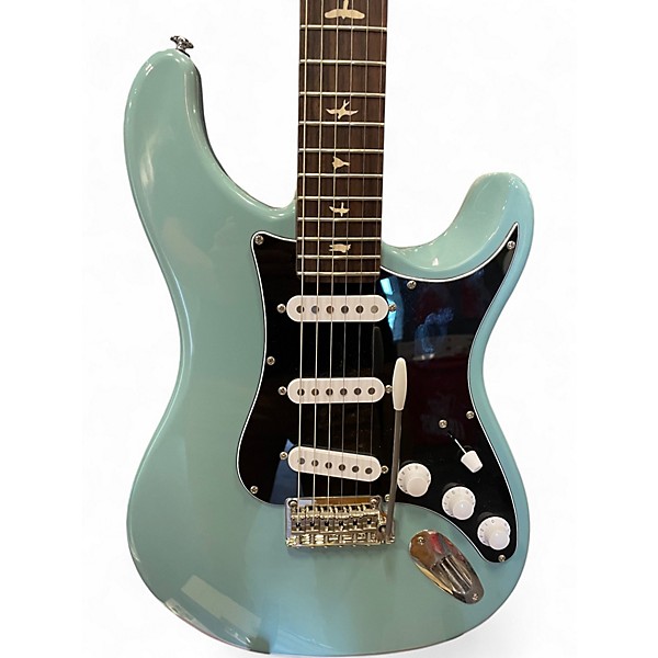 Used PRS SE Silver Sky Stone blue Solid Body Electric Guitar