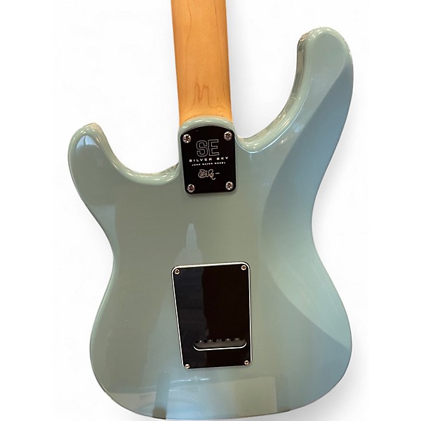 Used PRS SE Silver Sky Stone blue Solid Body Electric Guitar