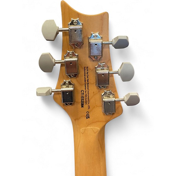 Used PRS SE Silver Sky Stone blue Solid Body Electric Guitar