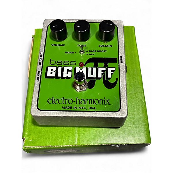 Used Electro-Harmonix Big Muff Bass Distortion Bass Effect Pedal