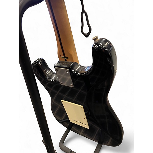 Used Fender Starcaster Black Hollow Body Electric Guitar