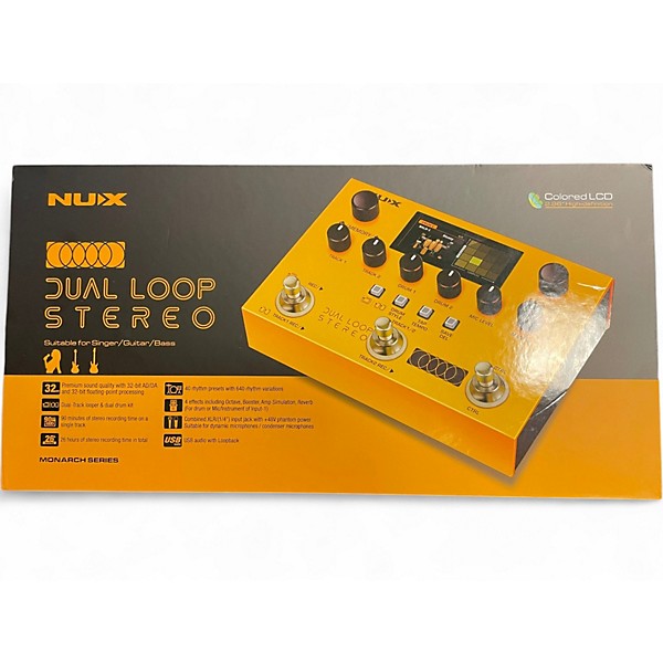 Used NUX DUAL LOOP STEREO Pedal