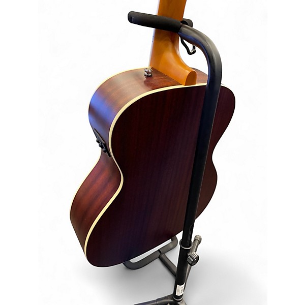 Used Fender Tim Armstrong Hellcat Left Handed Natural Acoustic Electric Guitar