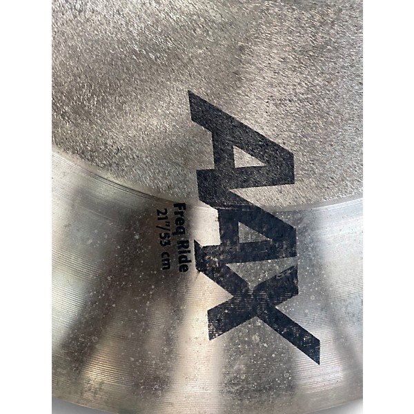 Used Sabian 21in AAX Freq Cymbal