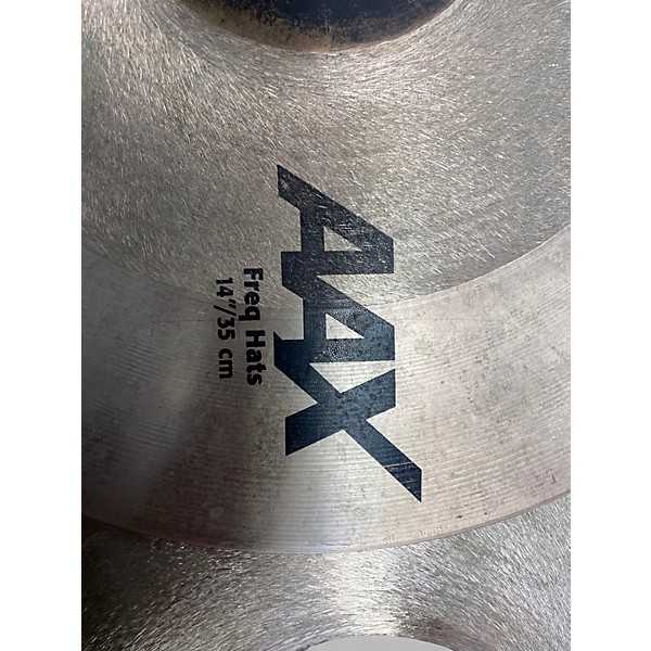 Used SABIAN 14in AAX Freq Cymbal