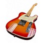 Used 2018 Fender American Elite Telecaster AMBER CHERRY BURST Solid Body Electric Guitar