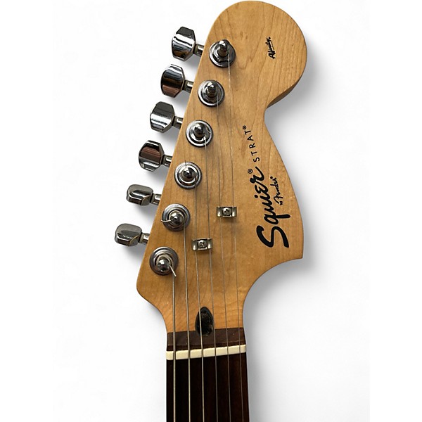 Used Squier Affinity Stratocaster Black Solid Body Electric Guitar