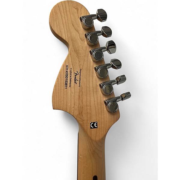 Used Squier Affinity Stratocaster Black Solid Body Electric Guitar