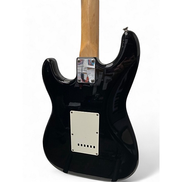 Used Squier Affinity Stratocaster Black Solid Body Electric Guitar