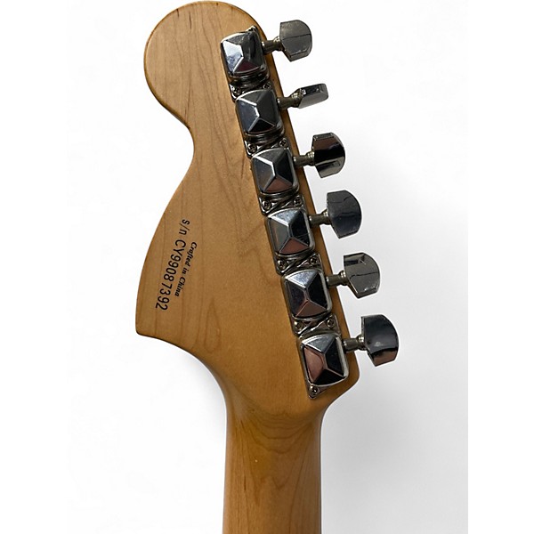 Used Squier Affinity Stratocaster Black Solid Body Electric Guitar