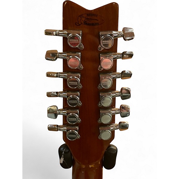 Used Washburn A20M-12N Natural 12 String Acoustic Electric Guitar