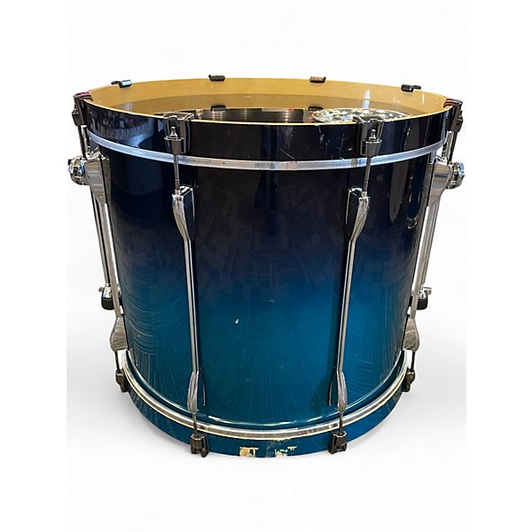 Used TAMA 4 Piece Superstar Blue to Black Fade Drum Kit