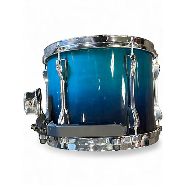 Used TAMA 4 Piece Superstar Blue to Black Fade Drum Kit
