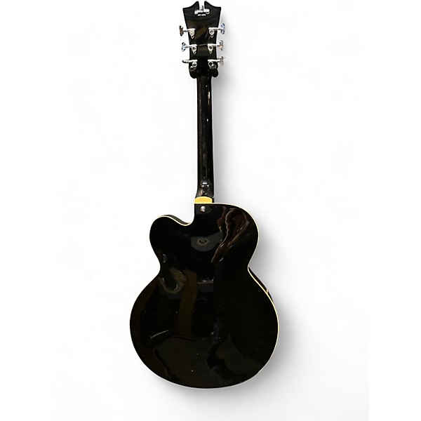 Used D'Angelico Premier Series EXL1 Black Hollow Body Electric Guitar