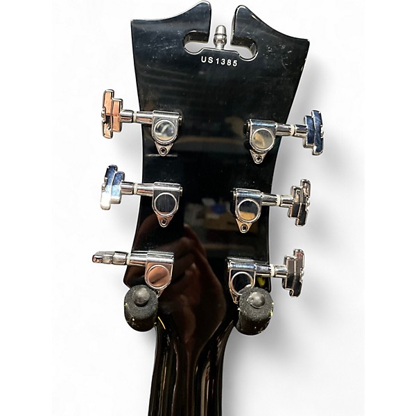 Used D'Angelico Premier Series EXL1 Black Hollow Body Electric Guitar