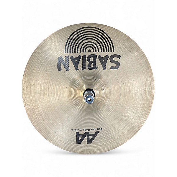 Used SABIAN 13in AA Fusion Hi Hat Pair Cymbal