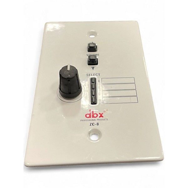 Used dbx DBXZC8V Wall Mount Zone Volume Control Signal Processor