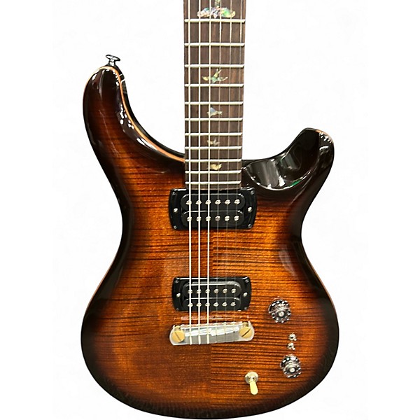 Used PRS SE Paul's Guitar Black Goldburst Solid Body Electric Guitar