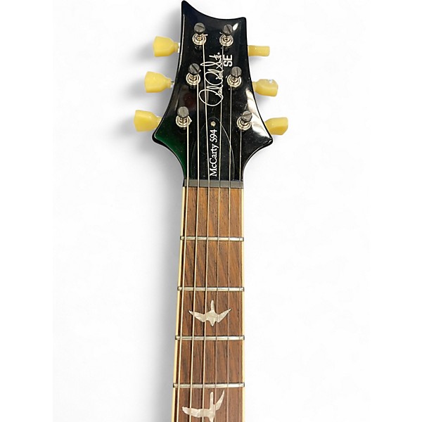 Used PRS SE McCarthy 594 Black Goldburst Solid Body Electric Guitar