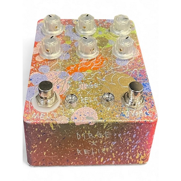 Used Dirge Electronics x Relic Slowly Melting Rainbow Sparkle Fuzz Effect Pedal