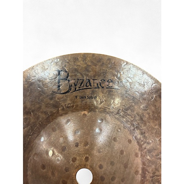 Used MEINL 8in Byzance Dark Splash Cymbal