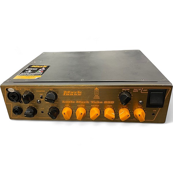 Used Markbass Little Mark Tube 800 Tube Bass Amp Head