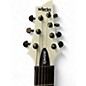 Used Schecter Guitar Research Demon 7 String White Solid Body Electric Guitar
