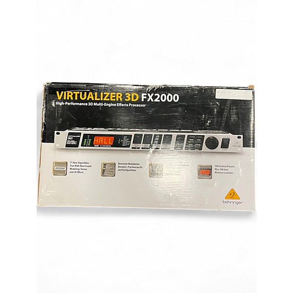 Used Behringer FX2000 Multi Effects Processor