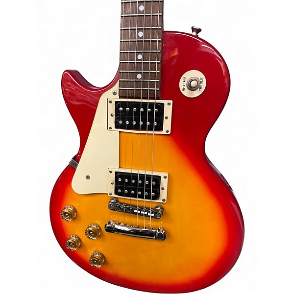 Used Epiphone Les Paul 100 Bolt On Left Handed 2 Color Sunburst Electric Guitar