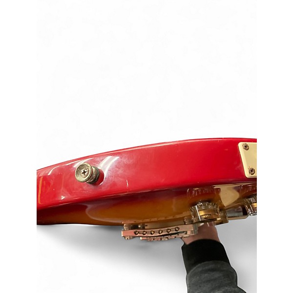 Used Epiphone Les Paul 100 Bolt On Left Handed 2 Color Sunburst Electric Guitar