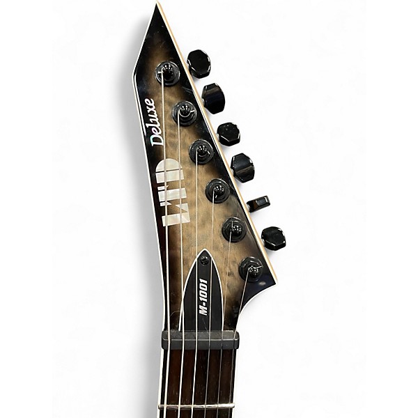 Used ESP M1001 Charcoal Burst Solid Body Electric Guitar