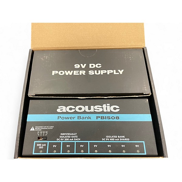 Used Acoustic PBIS08 POWER BANK Power Supply