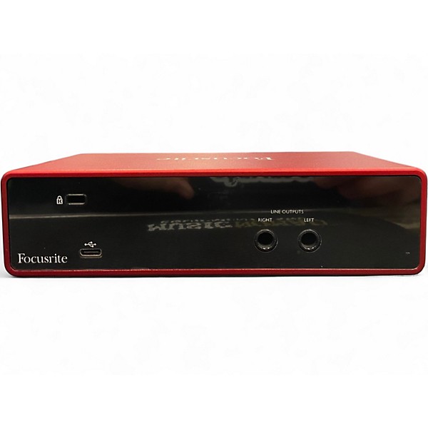 Used Focusrite Scarlett 2i2 Audio Interface