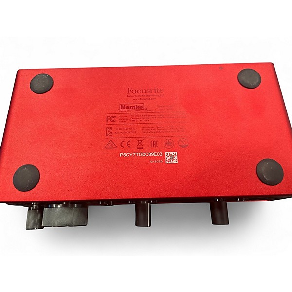 Used Focusrite Scarlett 2i2 Audio Interface