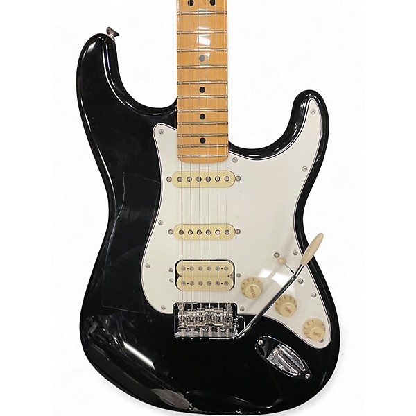 Used 2024 Fender Player II Stratocaster HSS Black Solid Body Electric Guitar
