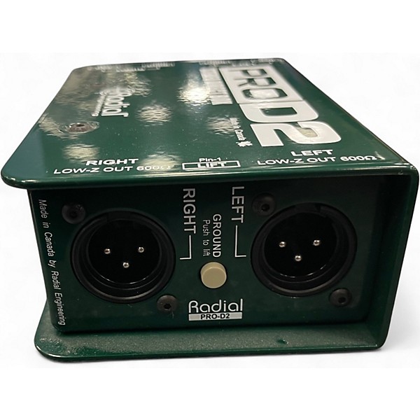 Used Radial Engineering D2 PRO STEREO DIRECT BOX Direct Box