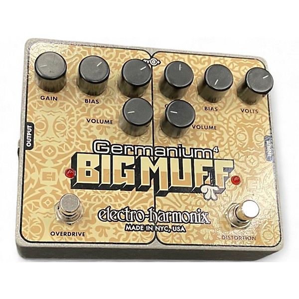 Used Electro-Harmonix Big Muff Germanium 4 Overdrive and Distortion Effect Pedal