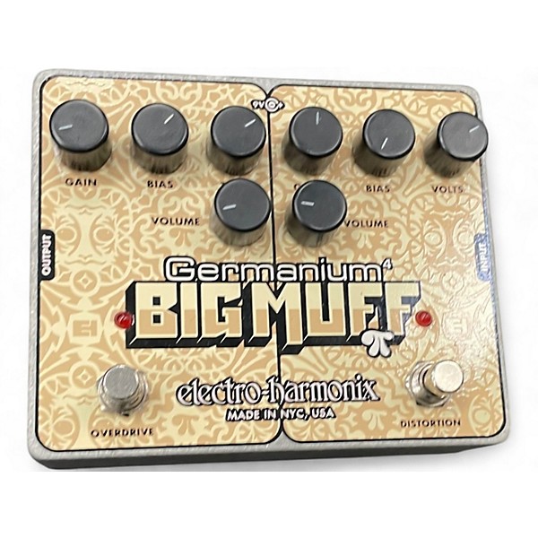 Used Electro-Harmonix Big Muff Germanium 4 Overdrive and Distortion Effect Pedal
