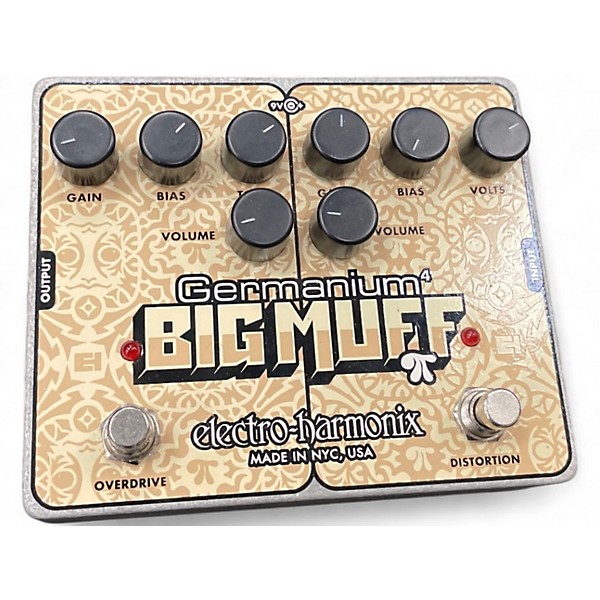 Used Electro-Harmonix Big Muff Germanium 4 Overdrive and Distortion Effect Pedal