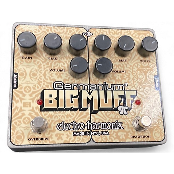 Used Electro-Harmonix Big Muff Germanium 4 Overdrive and Distortion Effect Pedal