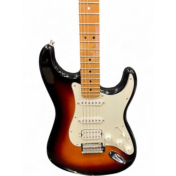 Used Fender Standard Stratocaster HSS 3 Color Sunburst Solid Body Electric Guitar