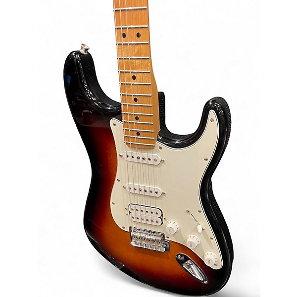 Used Fender Standard Stratocaster HSS 3 Color Sunburst Solid Body Electric Guitar