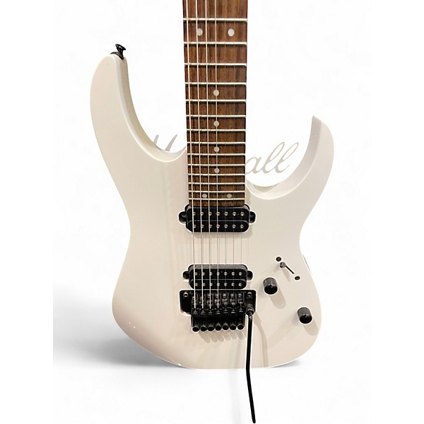 Used Ibanez RG7420 White Solid Body Electric Guitar