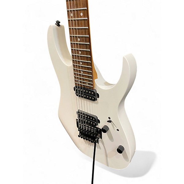 Used Ibanez RG7420 White Solid Body Electric Guitar