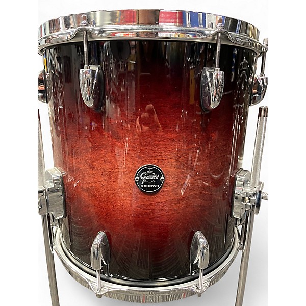 Used Gretsch Drums 14in Renown 14" Floor Tom Autumn Burst Drum