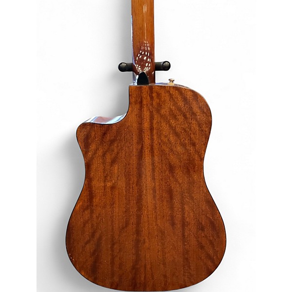 Used Fender CD60CE Dreadnought Natural Acoustic Electric Guitar