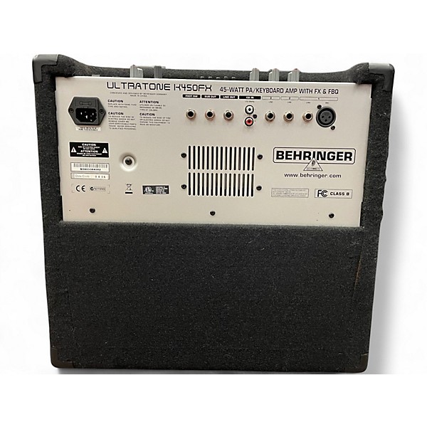 Used Behringer ULTRATONE K450FX Keyboard Amp